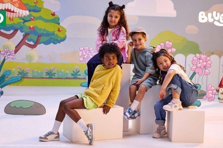 TV-Star Bluey wird zum Motiv auf Kinderschuhen von Deichmann