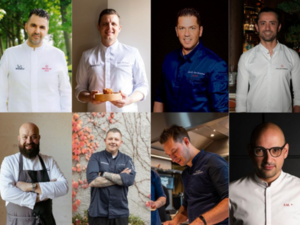 Beim „Dinner Incredible" im Hotel Weisses Kreuz in Burgeis rund um Mamesa- und Vier-Hauben-Chef Marc Bernhart Beim „Dinner Incredible" im Hotel Weisses Kreuz in Burgeis rund um Mamesa- und Vier-Hauben-Chef Marc Bernhart