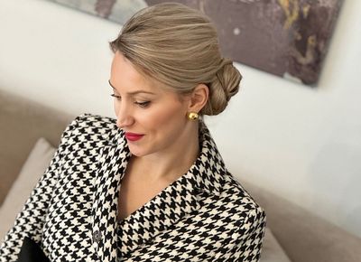 Symphony of Style: Dubai – Stadt des Luxus und der Visionen - verwandelte sich in eine Bühne für Mode für die Modedesignerin Katharina Arnold