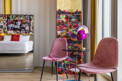 nhow Rotterdam Room skyline suite Toiz Art Room 