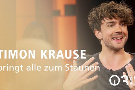 Timon Krause zählt zu den prägendsten Künstlern der modernen Mentalmagie 