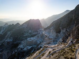 Carrara - Marmorsteinbrüche Carrara - Marmorsteinbrüche