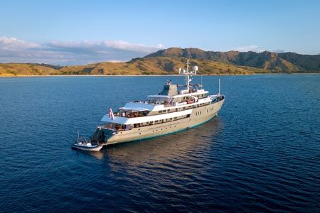 Im Bild die Aqua Blu aus der Flotte von Aqua Expeditions