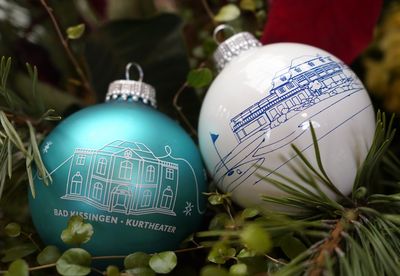 Die beliebte Weihnachtskugel der Bayer. Staatsbad Bad Kissingen GmbH 