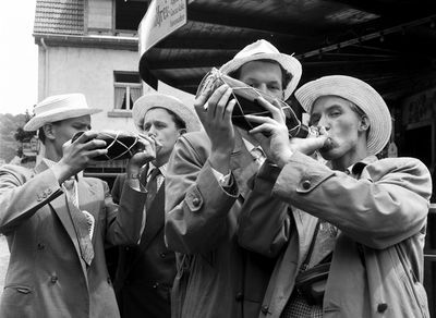 Robert Lebeck, Weintrinker