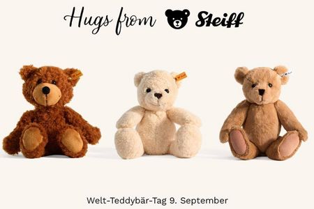 Steiff feierte den Welt-Teddybär-Tag und 120 Jahre „Knopf im Ohr“