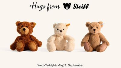 Steiff feierte den Welt-Teddybär-Tag und 120 Jahre „Knopf im Ohr“