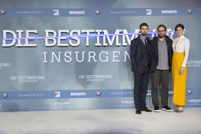 Deutschlandpremiere von Insurgent mit Theo James, Robert Schwentke, Shailene Woodley