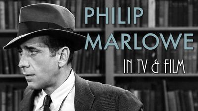 Sein Held, der Privatdetektiv Philip Marlowe wurde auch von Humphrey Bogart gespielt, in Die Lady im See