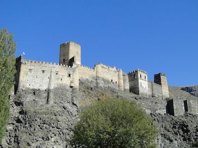 Reisen Georgien Stadtmauer