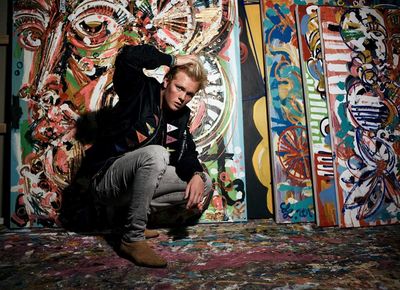Leon Loewentraut feiert auf der art KARLSRUHE einen weiteren Erfolg