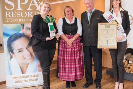 Schuele’s Gesundheitsresort und Spa wird mit Leading Spa Award ausgezeichnet