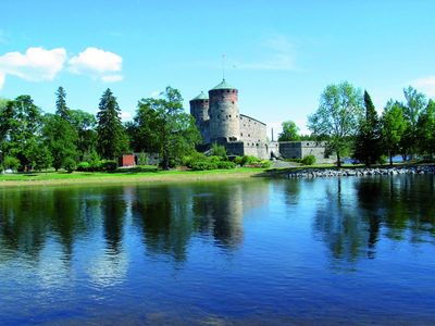 Reisen Finnland Burg Olavinlinna
