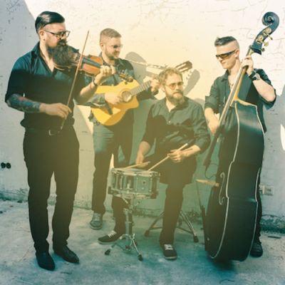 Django 3000 geben Konzert beim Spielberg Festival