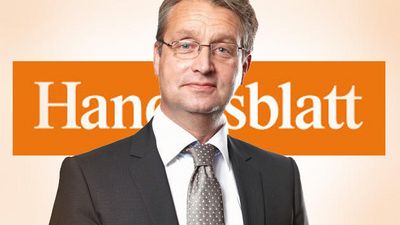 Handelsblatt-Herausgeber Gabor Steingart ist ein Wort und Schreibgewaltiger Journalist der seines gleichen sucht