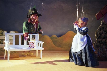 Raeuber Hotzenplotz in Muellers Marionetten-Theater