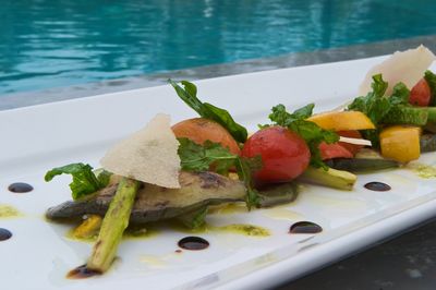 The Nam Hai Salat im Gourmetrestaurant