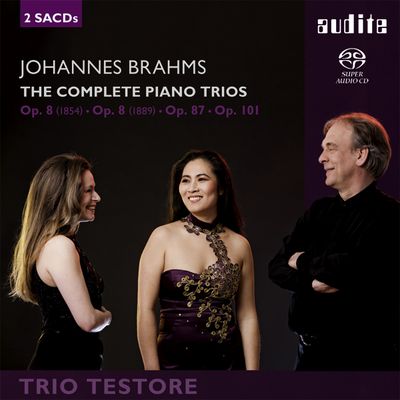 Album Johannes Brahms - The Complete Piano Trios des Trios Testore