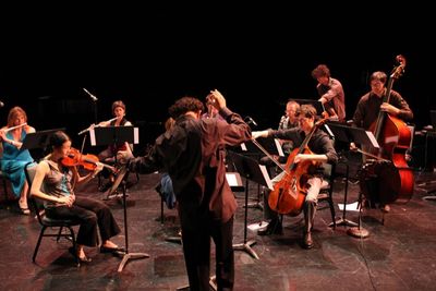 Ensemble Either Or wirkt beim Party Pieces Project mit