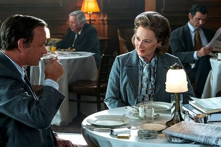 Sechs Golden Globe Nominierungen fuer DIE VERLEGERIN von Steven Spielberg mit Meryl Streep und Tom Hanks in den Hauptrollen