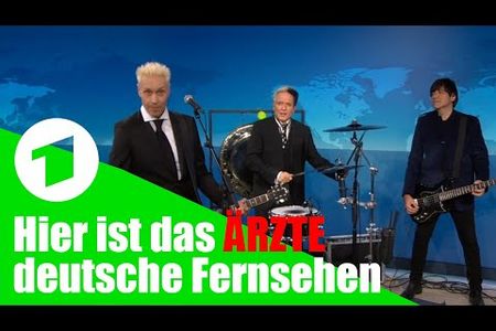 Bela B., Farin Urlaub und Rodrigo González in den Tagesthemen