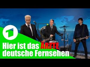 Bela B., Farin Urlaub und Rodrigo González in den Tagesthemen