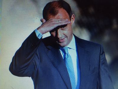 Parteivorsitz der CDU und Bundeskanzler von Deutschland. Friedrich Merz hat fuer alle etwas, die Frage ist nur, glaubt man ihm das auch