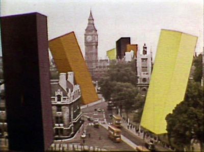 Bildgewaltiges Videostill von Bildhauer Roland Goeschl