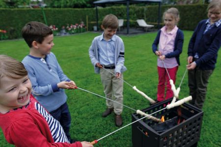 Kinder Stockbrot Feuerbox