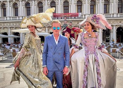 Nach dem Leon Löwentraut Venedig gerockt hat, ist nun Wien die nächste Station