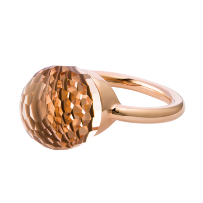 Crystal Ball Ring Rosé