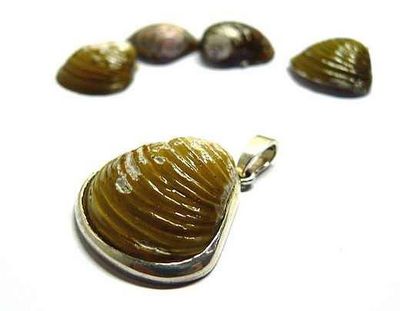 Stil Schmuck aus Elbmuscheln