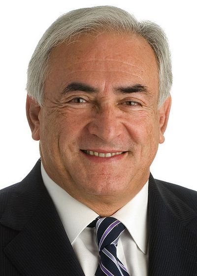 Dominique Strauss - Kahn konnte den franzoesischen Praesidentschaftswahlen nicht antreten.