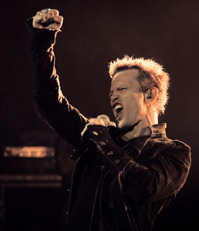 Billy Idol gibt Konzerte in Deutschland
