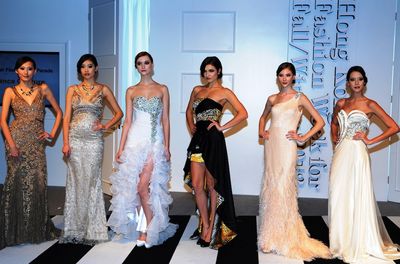Hong Kong Fashion Week Abendgarderobe