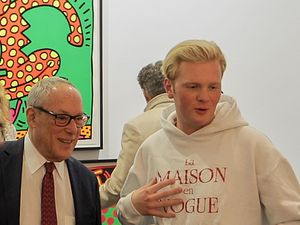Asher Edelman und Leon Loewentraut Asher Edelman und Leon Loewentraut