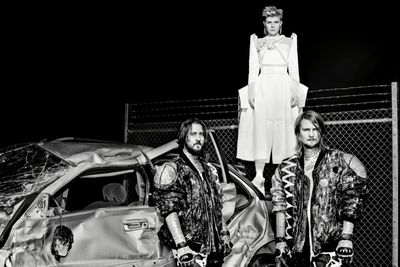 Roeyksopp und Robyn geben Konzert auf dem Meltfestival 2014