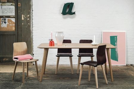 Stil Malmoe Tisch und Stuhl Ensemble