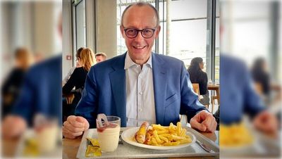 Da freut sich aber jemand auf sein Mittagessen