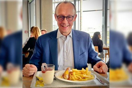 Da freut sich aber jemand auf sein Mittagessen