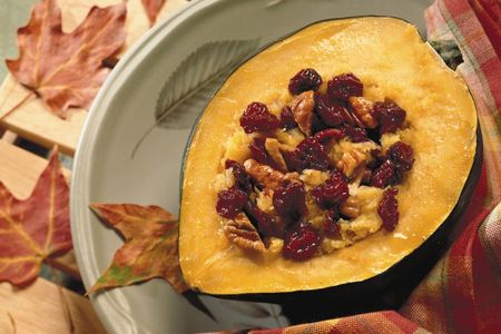 Herbstlicher Kürbisauflauf