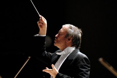 Dirigent Valery Gergiev bei den Sommerfestspielen in Baden-Baden