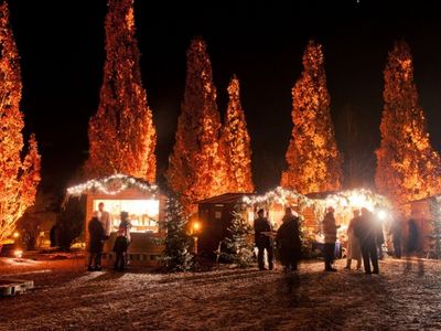 Auf dem Adventsmarkt in Bad Goegging kann man die Seele baumeln lassen
