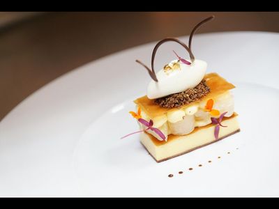 Dessertkreation von Christian Sturm