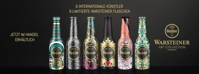 Die Warsteiner Art Collection - 6 Internationale Kuenstler, 6 Limitierte Warsteiner Flaschen