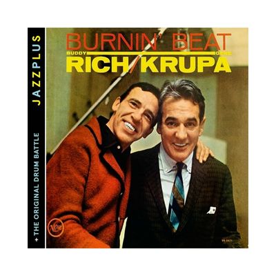 Musik Jazz: "Burnin' Beat (+ The Original Drum Battle)" - Schlagfertige Jazzmusik von Gene Krupa & Buddy Rich