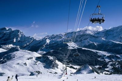 Reisen Genferseegebiet Genfer See im Winter