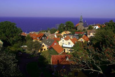 Blick auf Gudhjem