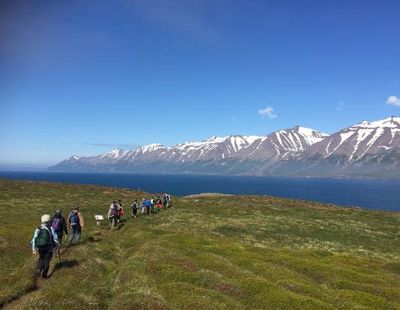 Mit dem oesterreichischen Reiseveranstalter Indigourlaub koennen Reisende Yoga an magischen Orten Islands ueben
