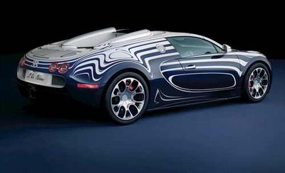 Der Bugatti ist ein Unikat
